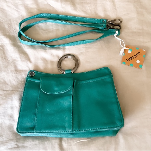 Pouchee Handbags - ❤️Mint green Pouchee Purse Organizer, NWT❤️